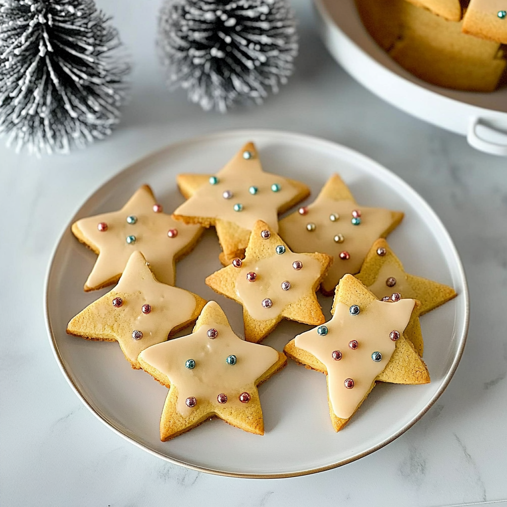 Recipe preparation for Christmas cookies