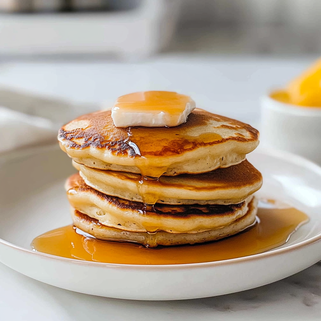 Recipe preparation for Mini silver dollar pancakes