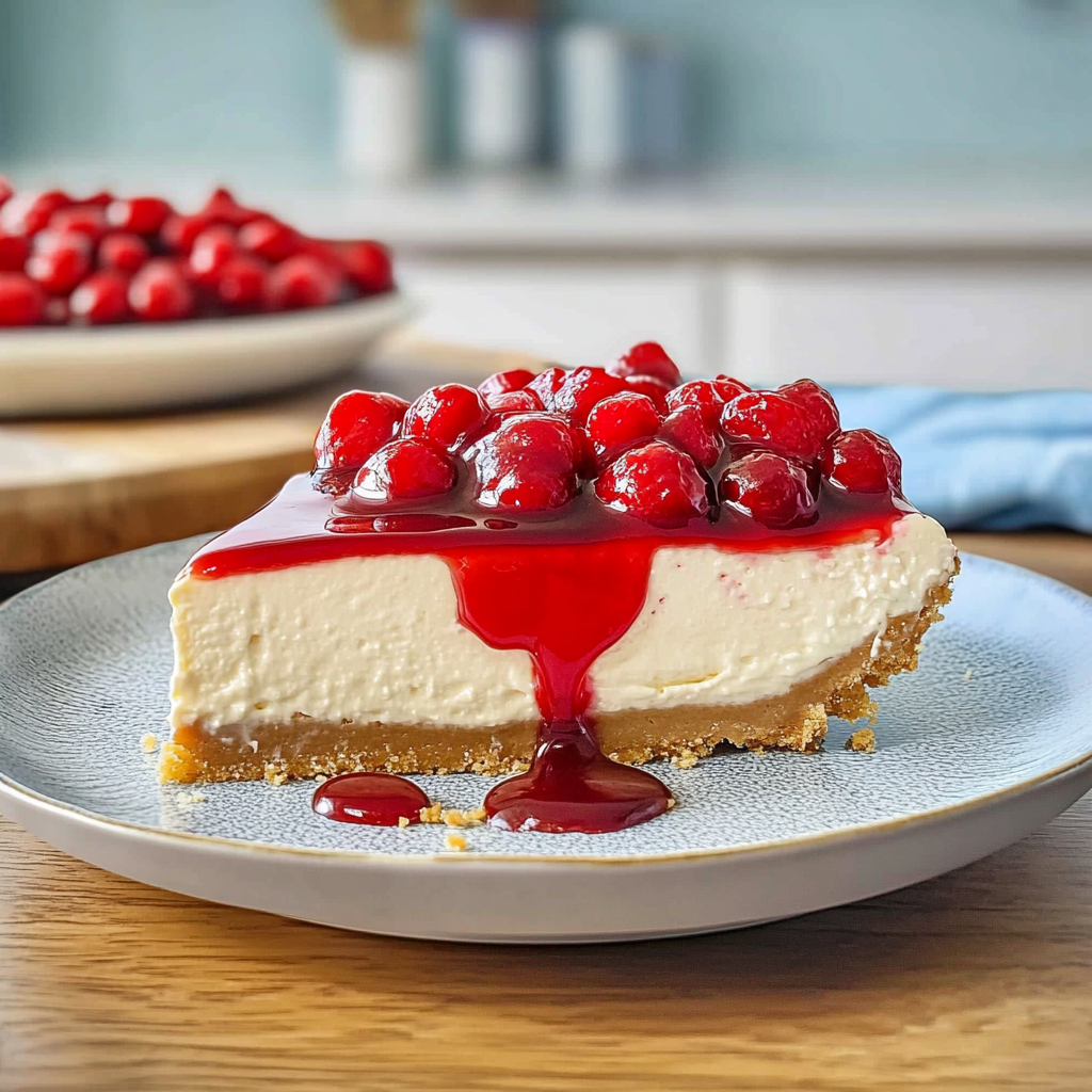 Recipe preparation for no-bake cheesecake recipe