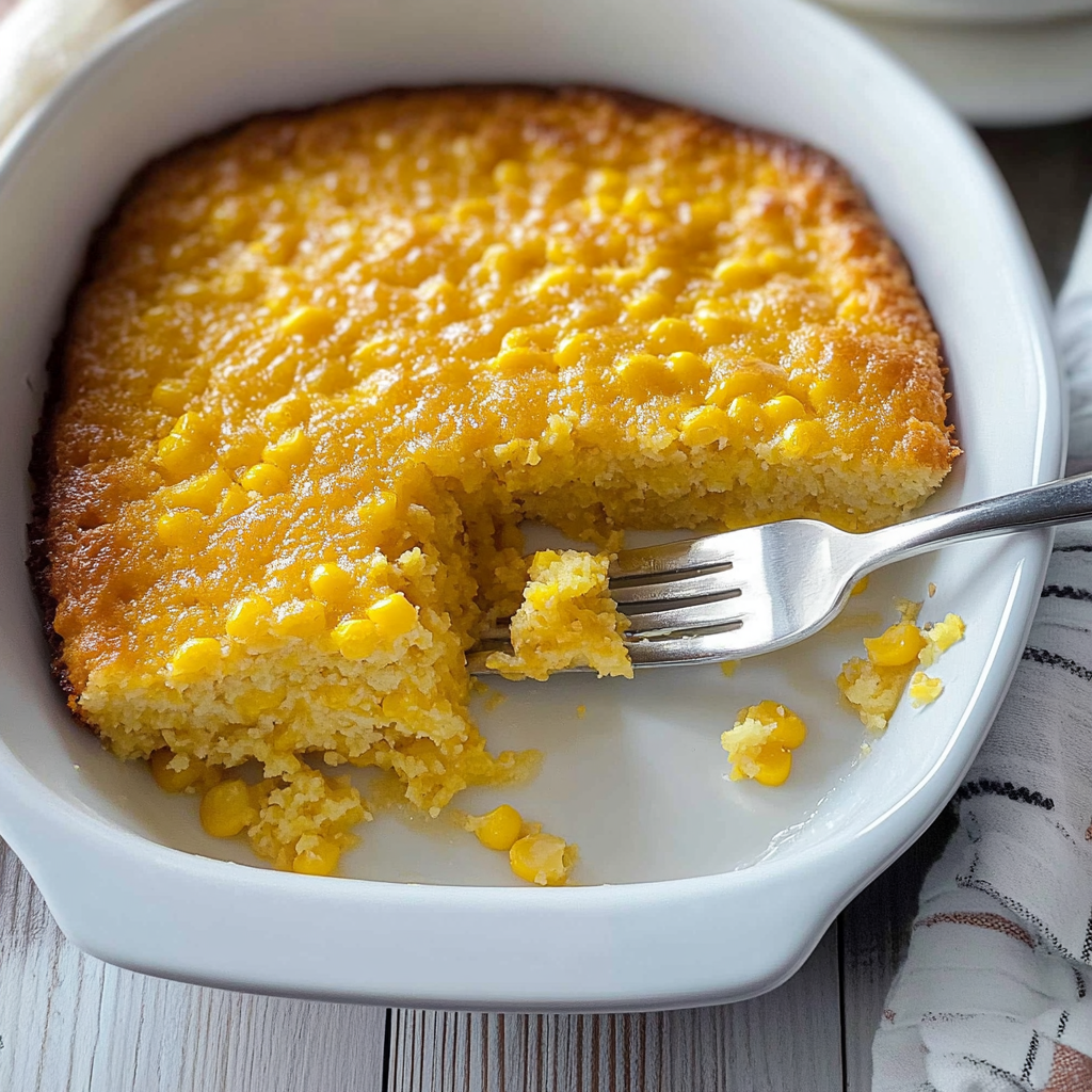 Recipe preparation for Jiffy corn casserole