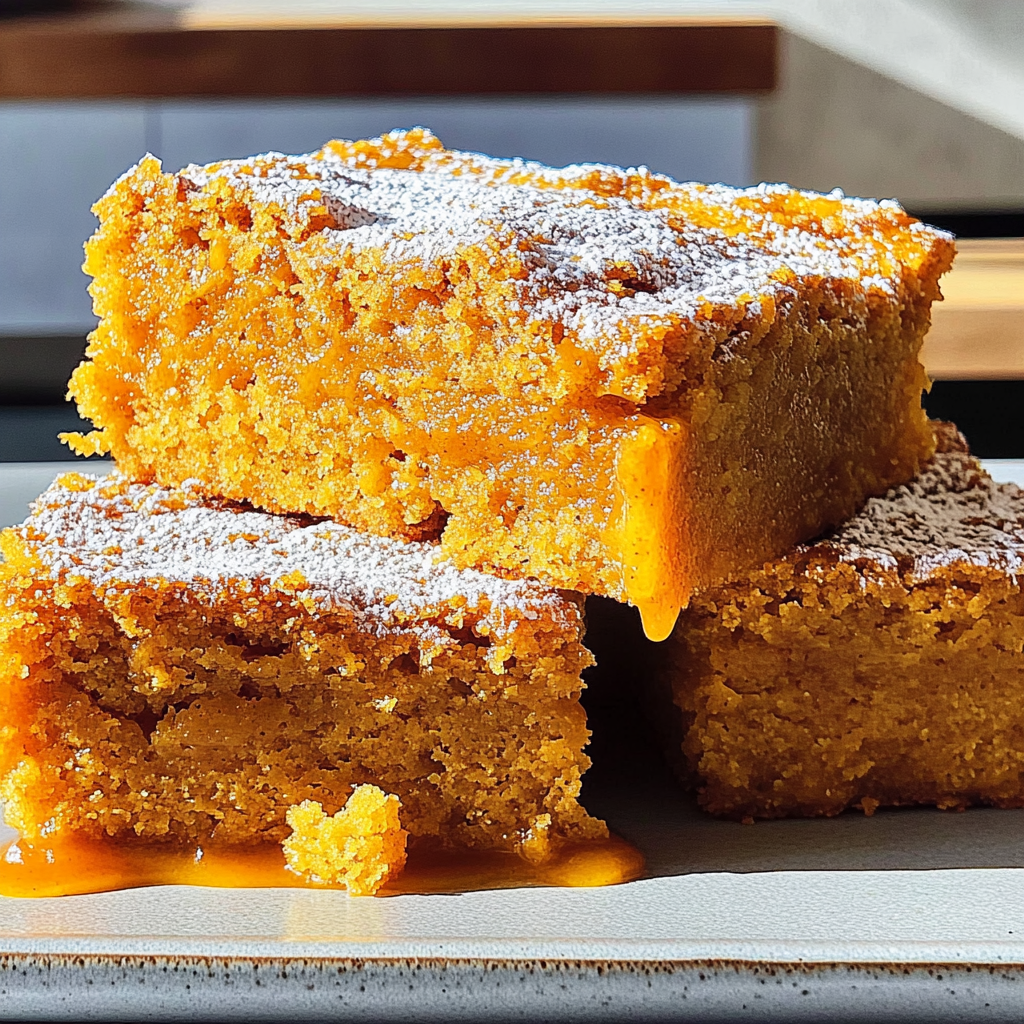 Recipe preparation for pumpkin bars