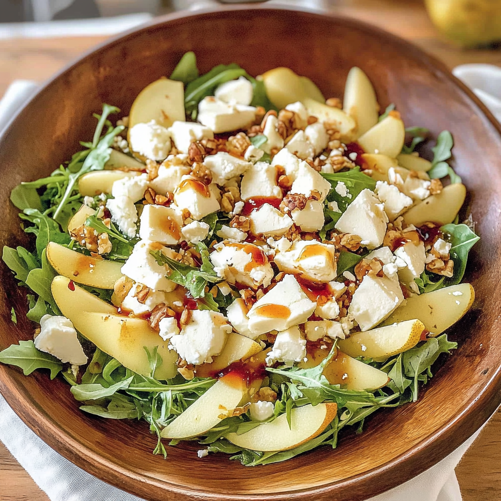 Recipe preparation for Cottage Cheese and Pear Salad
