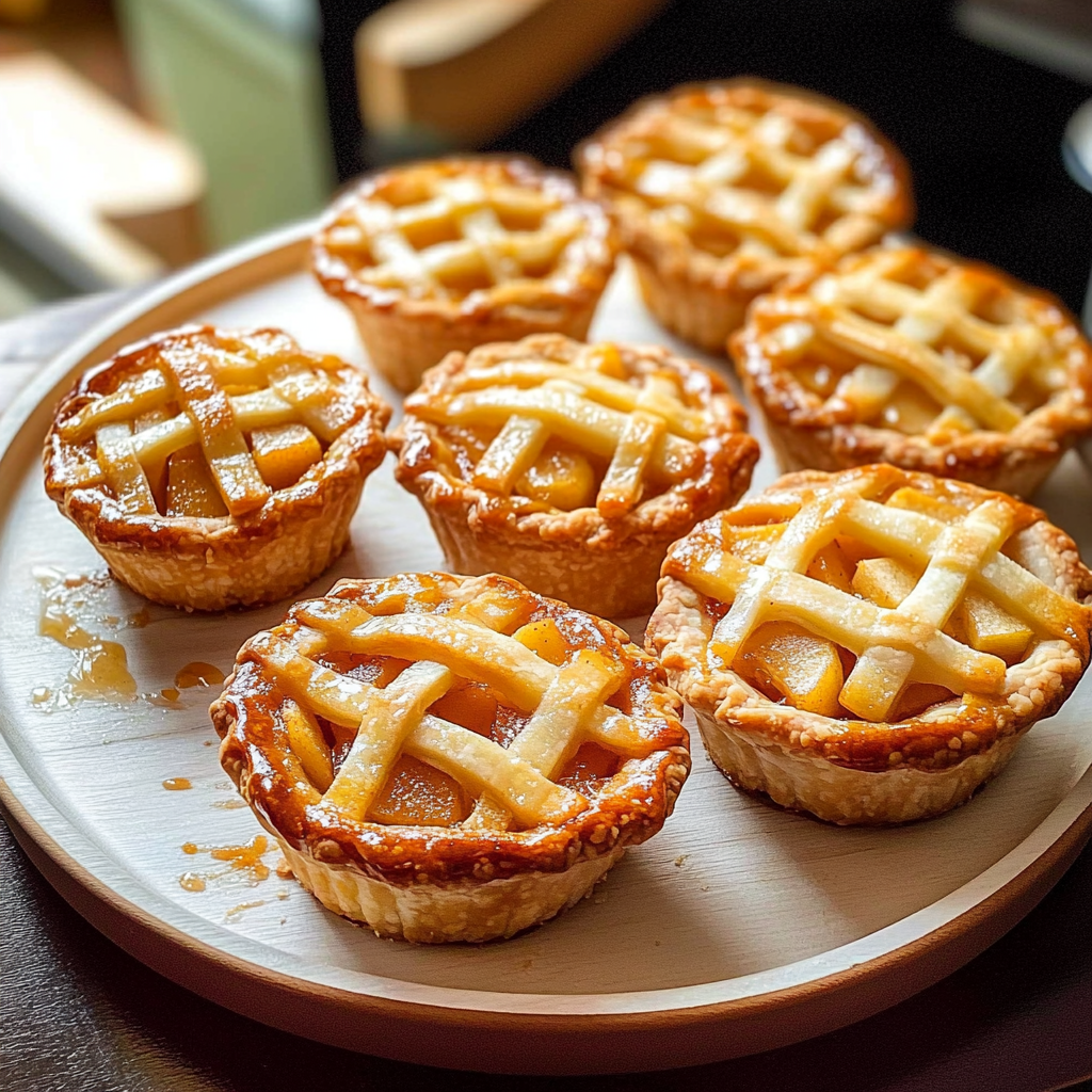 Recipe preparation for Mini Apple Pies