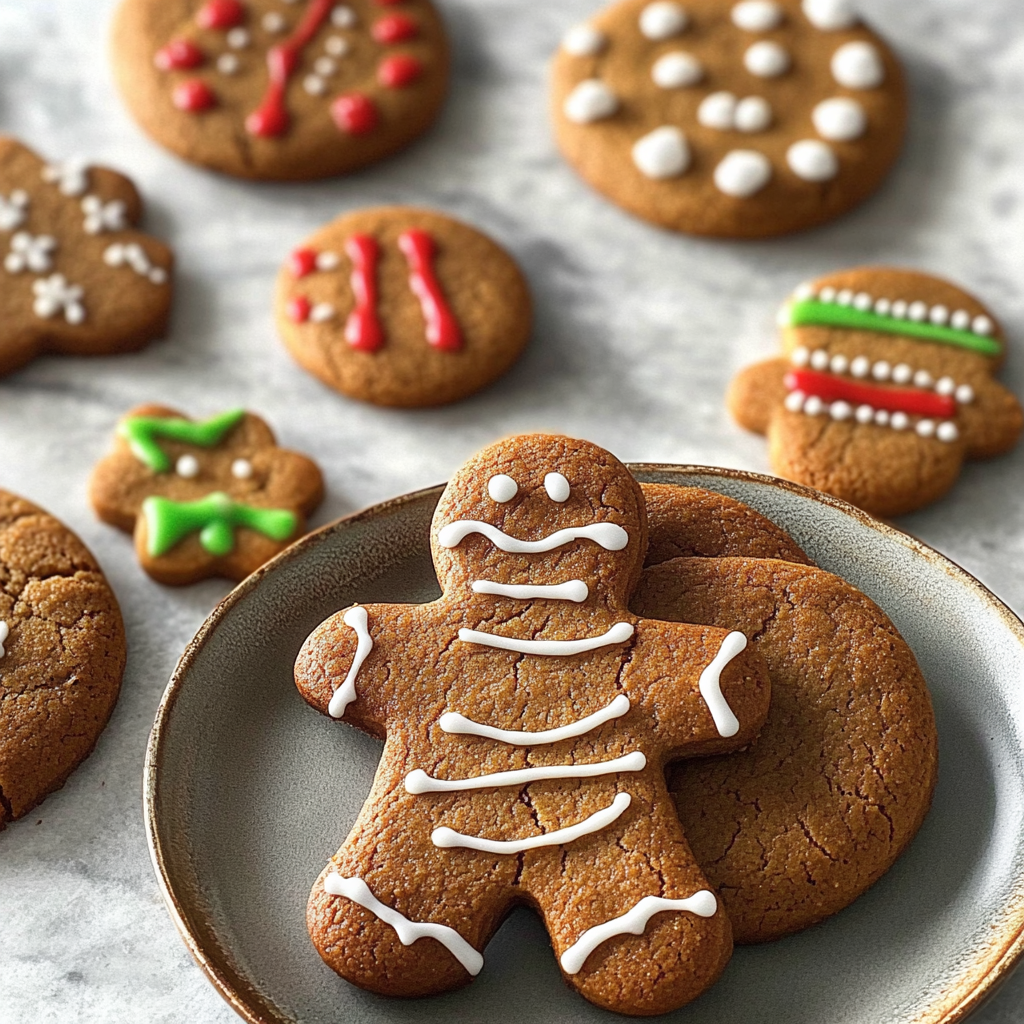 Recipe preparation for Gingerbread Cookies