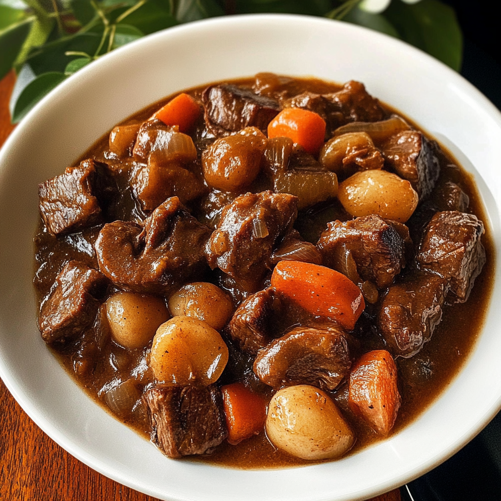 Recipe preparation for Pot Lamb Stew