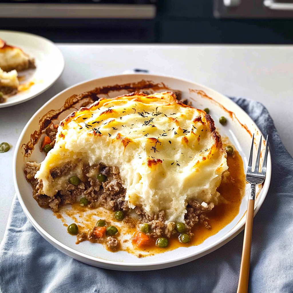 Recipe preparation for Shepherd's Pie