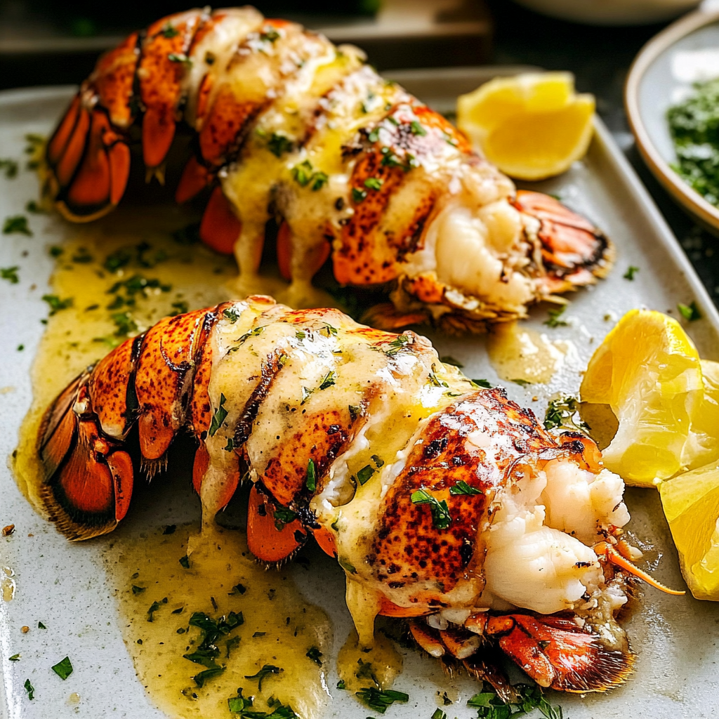 Recipe preparation for Easy Lobster Tail