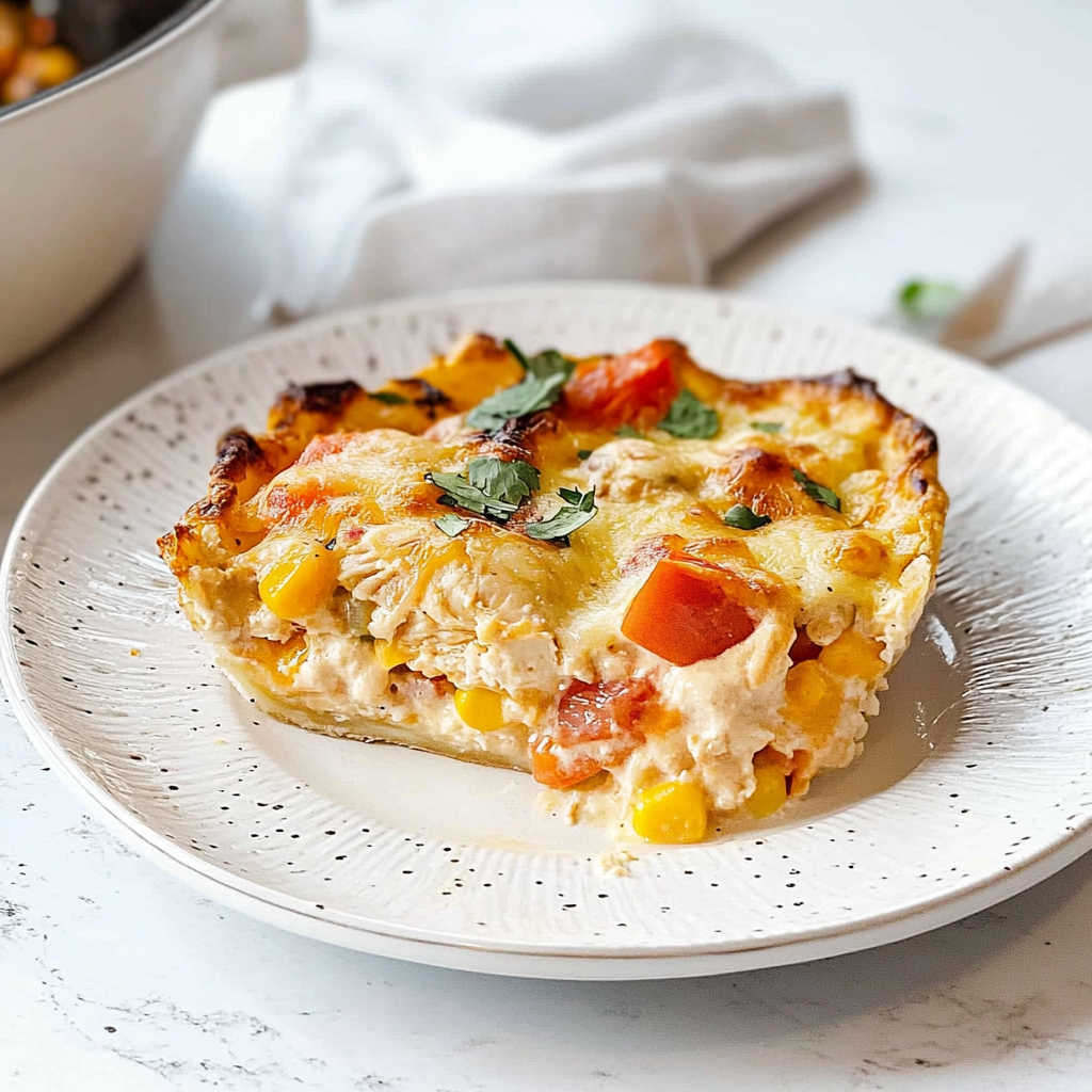 Recipe preparation for Pastel Azteca (Mexican Chicken Casserole)