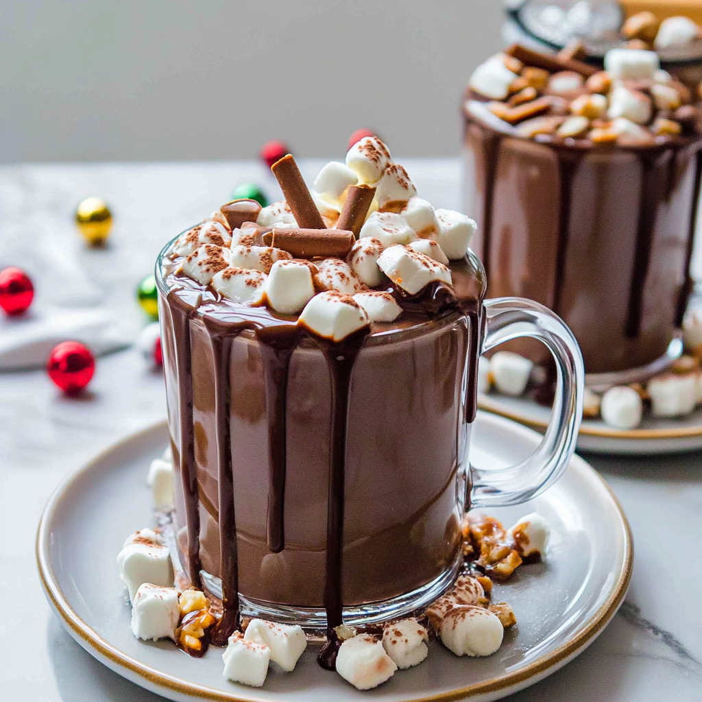 Recipe preparation for Slow Cooker Hot Chocolate (For Holiday Gatherings)