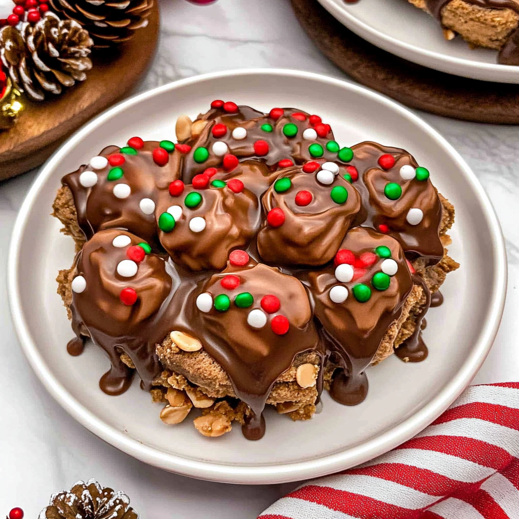 Recipe preparation for Crockpot Christmas Candy