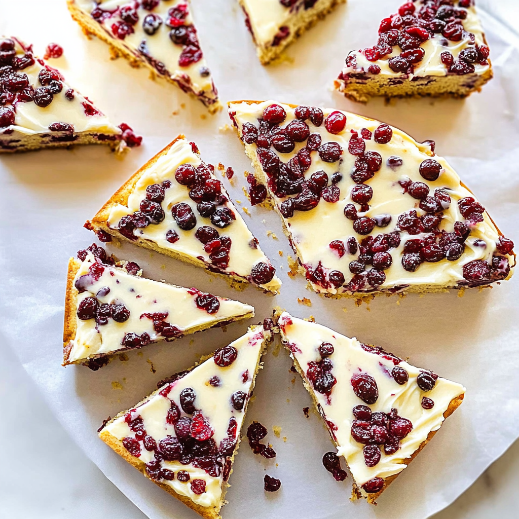 Recipe preparation for Starbucks Copycat Cranberry Bliss Bread