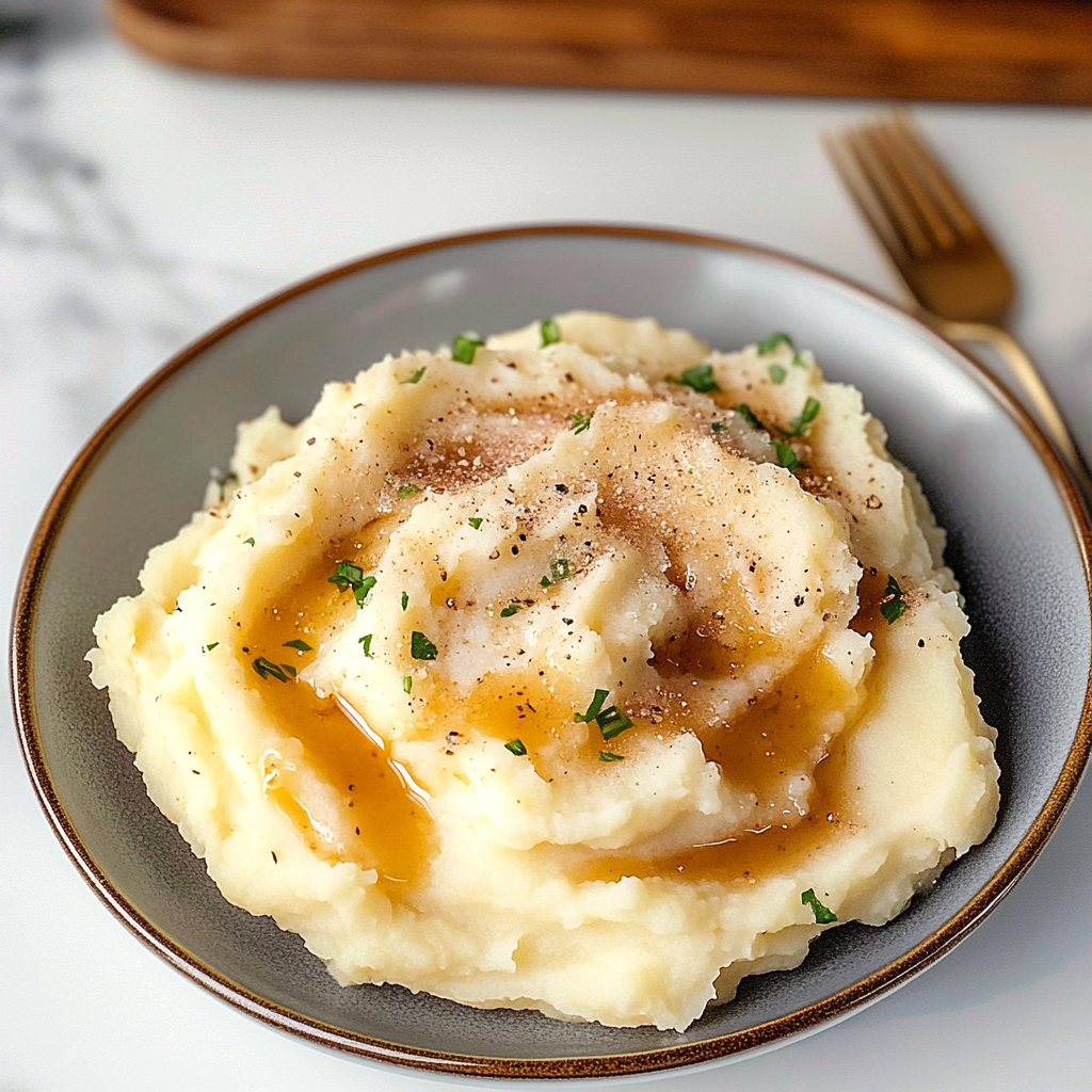 Recipe preparation for Instant Pot Mashed Potatoes (Thanksgiving Game Changer)