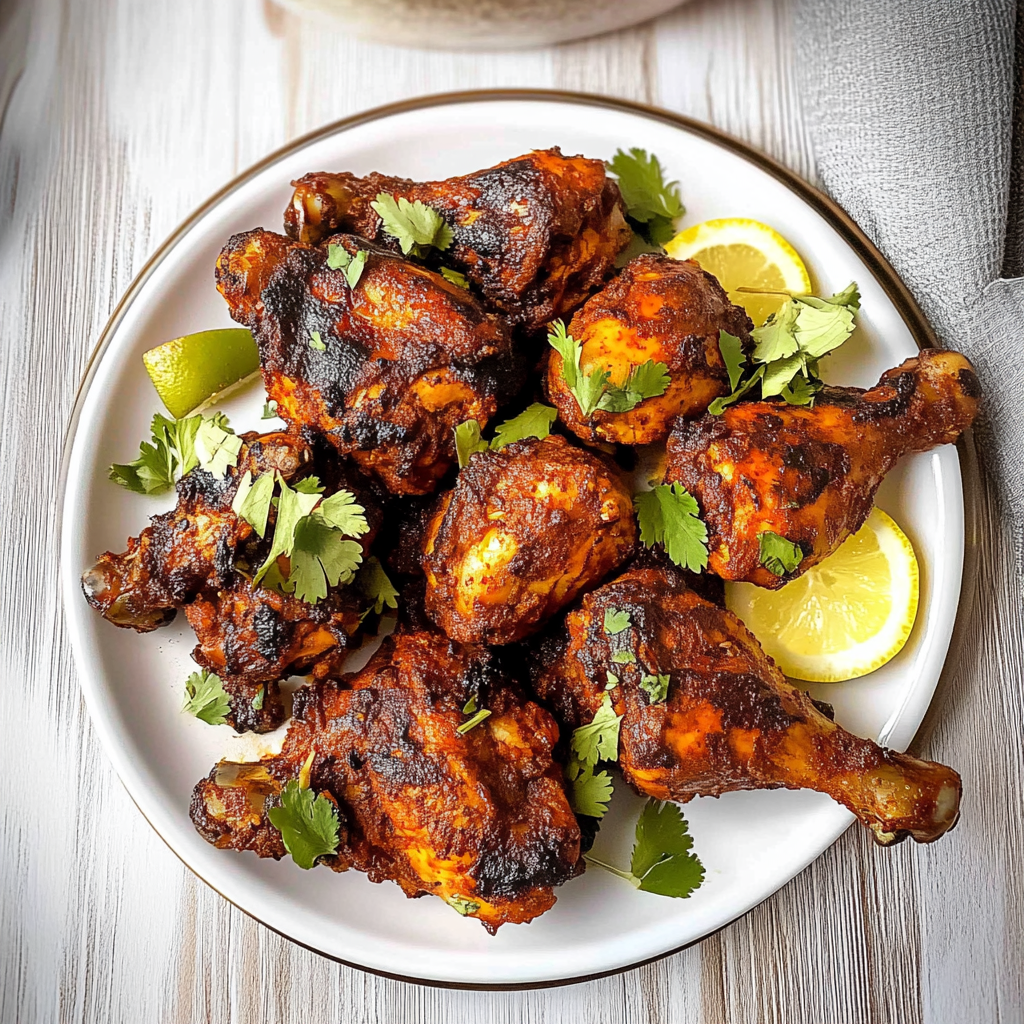 Recipe preparation for Healthy Tandoori Chicken