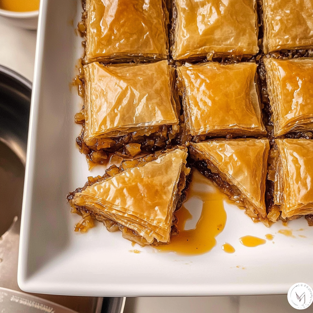 Recipe preparation for Traditional Greek Baklava